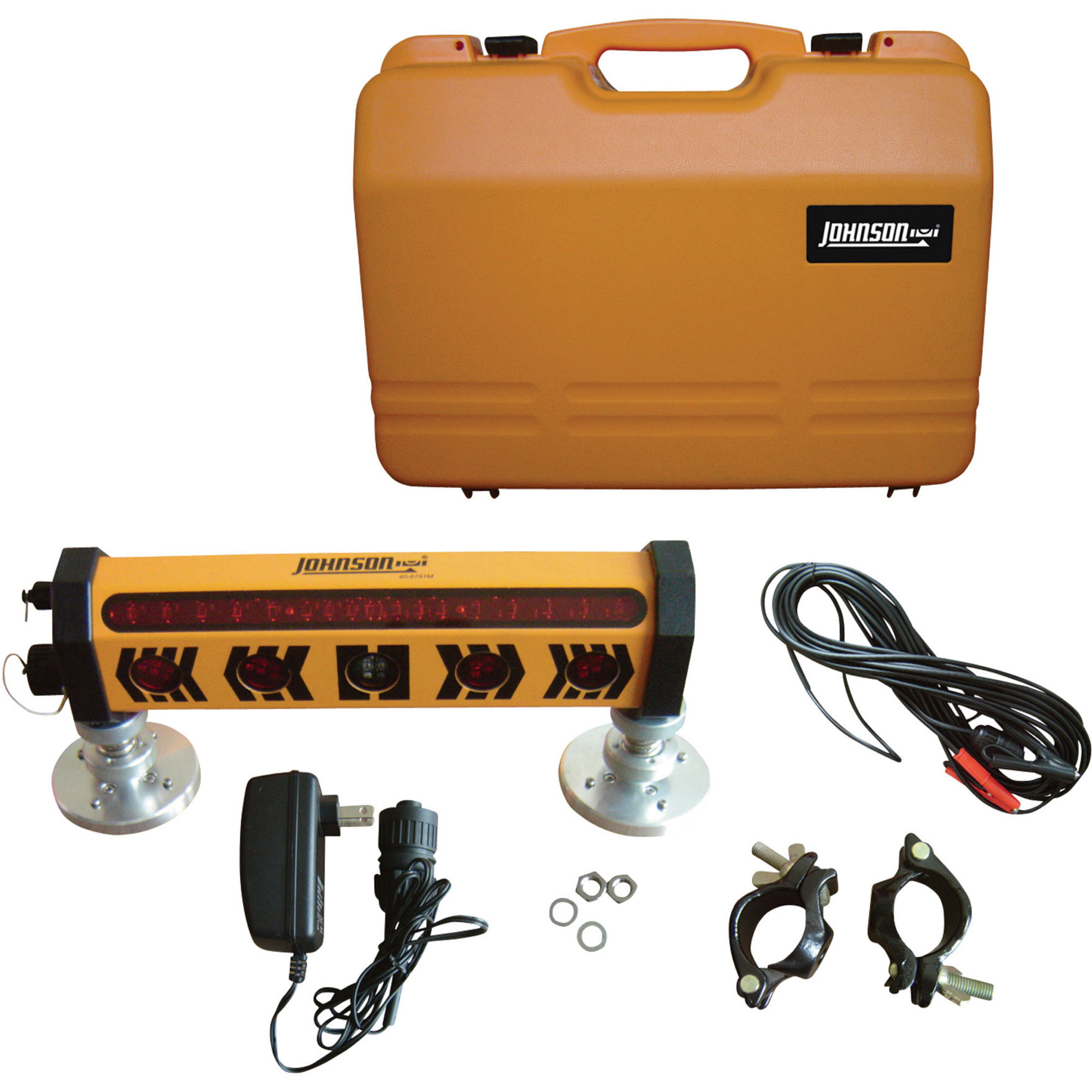 Johnson Level Machine Mountable 360° Laser Detector, With Clamp and Magnet, Model# 40-6791